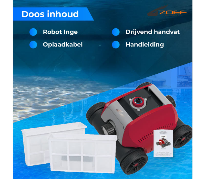 Zoef Robot pool robot  Inge