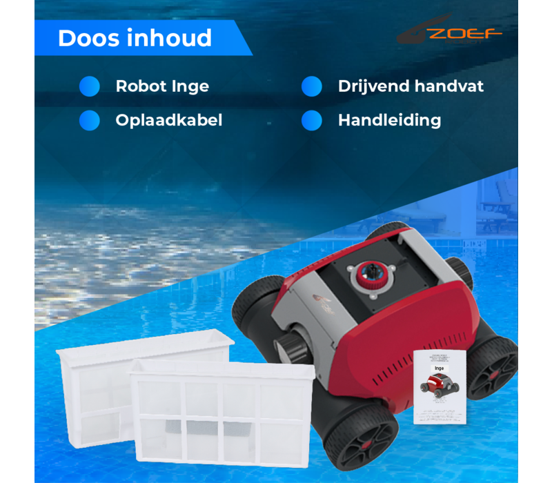Zoef Robot robot de piscine  Inge
