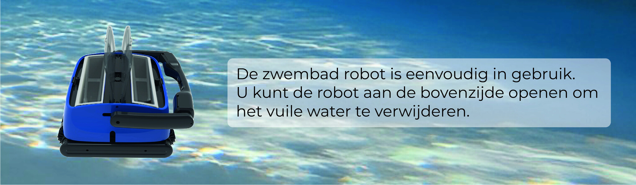 zwembad robot