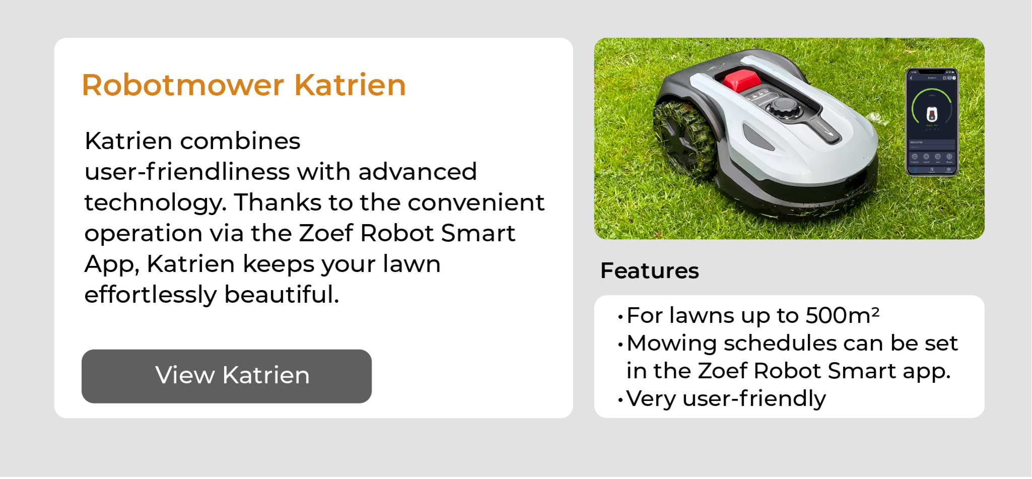 Robotmäher Katrien