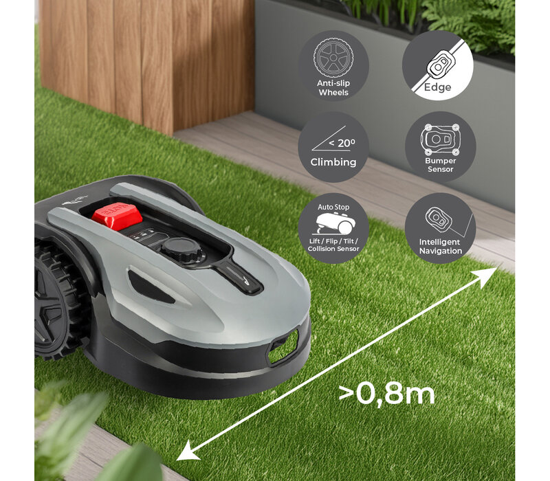 Robot lawn mower Katrien up to 500m2 With App