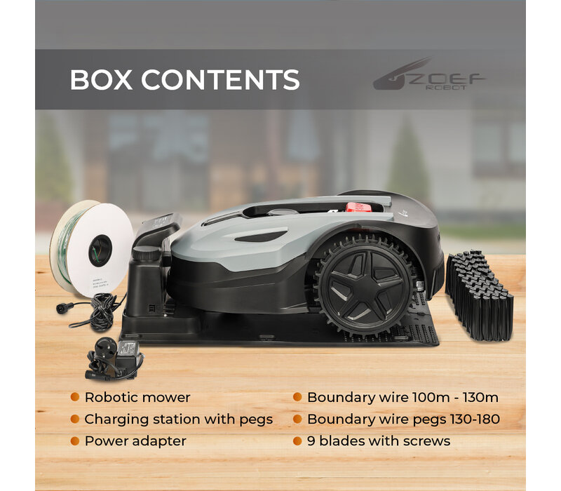 Robot lawn mower Katrien up to 500m2 With App