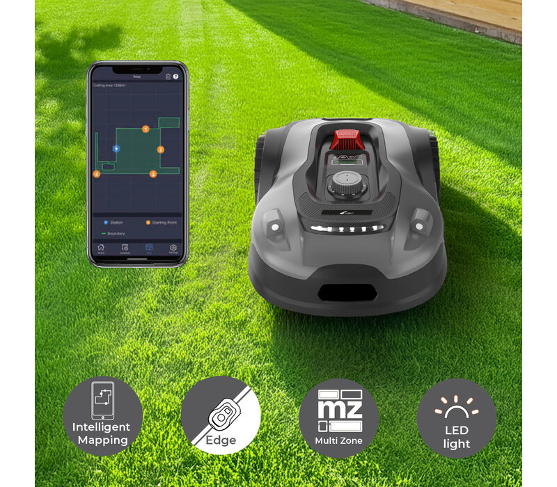 Hans up to 2000m² with App