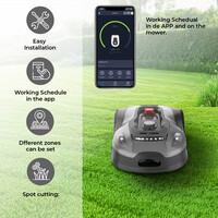 Hans up to 2000m² with App