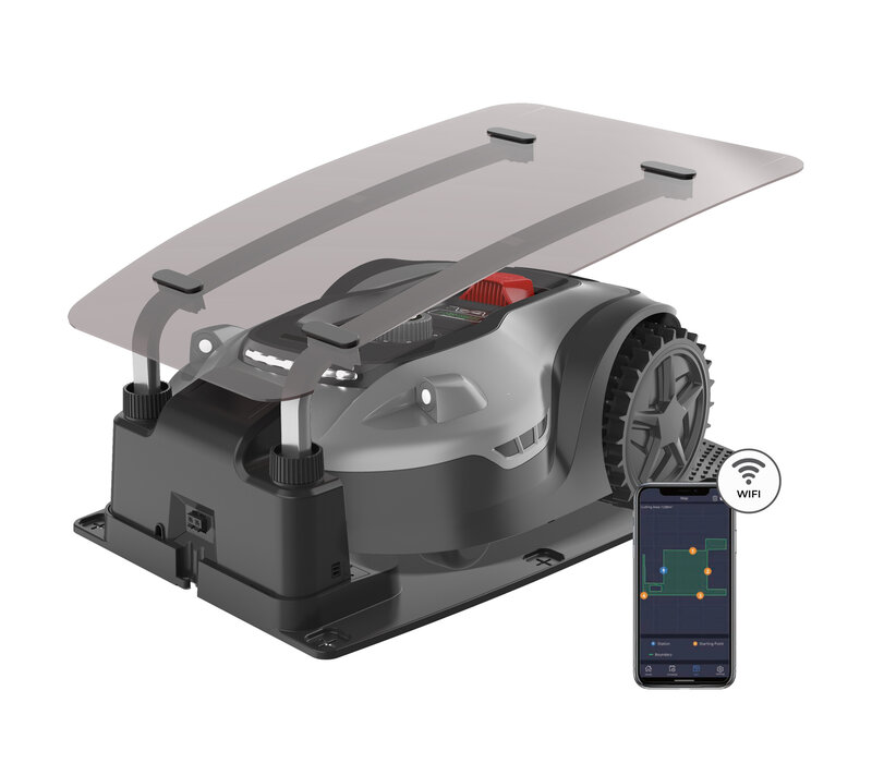 Hans up to 2000m² with App