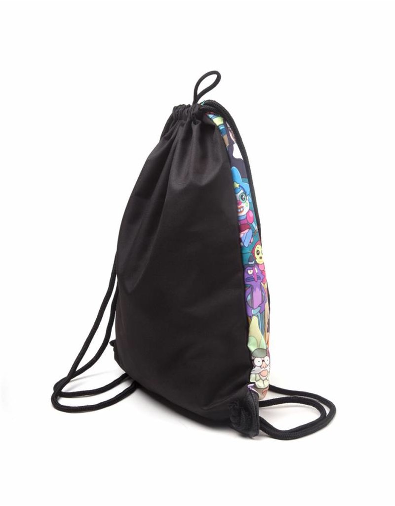 rick and morty gym bag