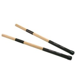 Hayman Drumstok "rods"  Esdoorn, zwart handvat, 19 staven