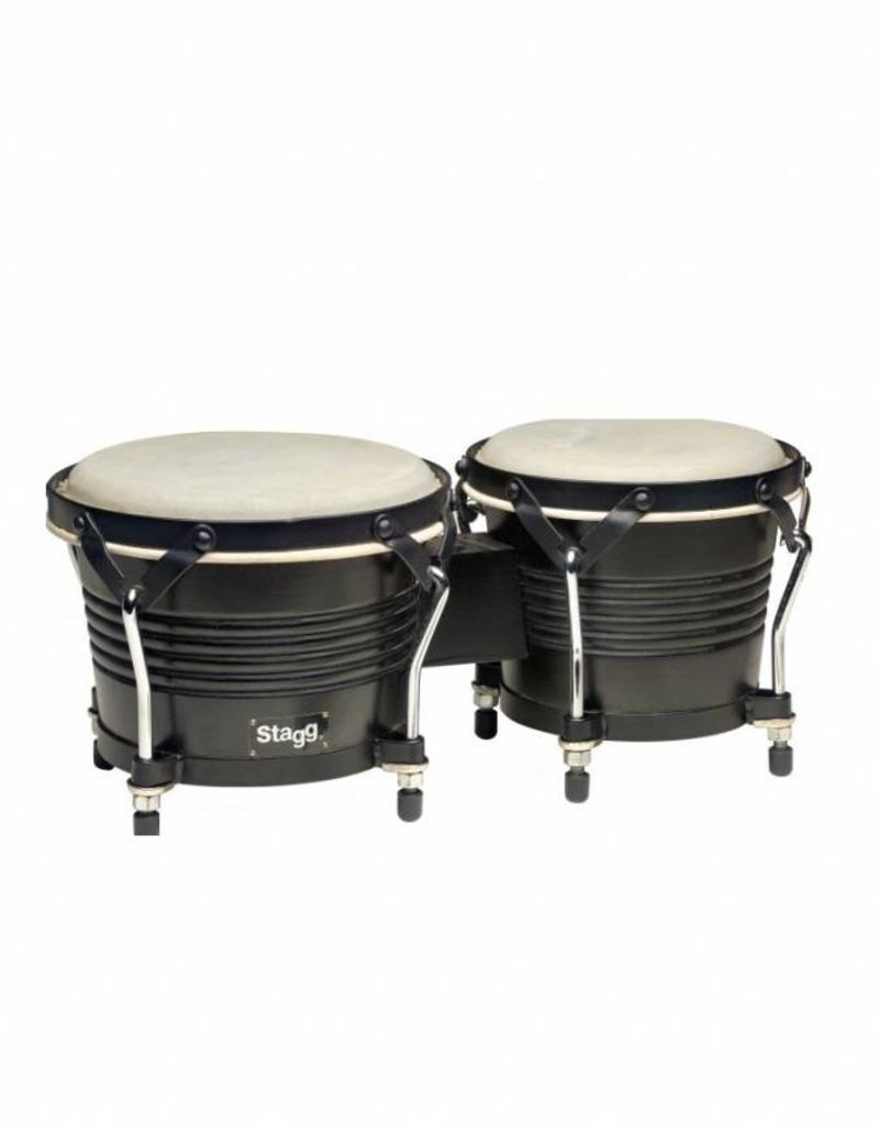 Stagg Bongo set BW 200 - BK