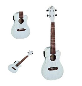 Ortega Ortega  Silver Satin Concert ukulele RUSILVER - CE