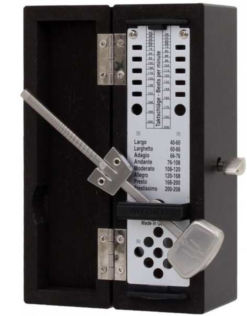 Wittner Metronoom Super Mini Zwart mat (880260)