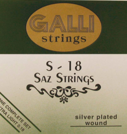 Galli Galli Saz snaren set S-18