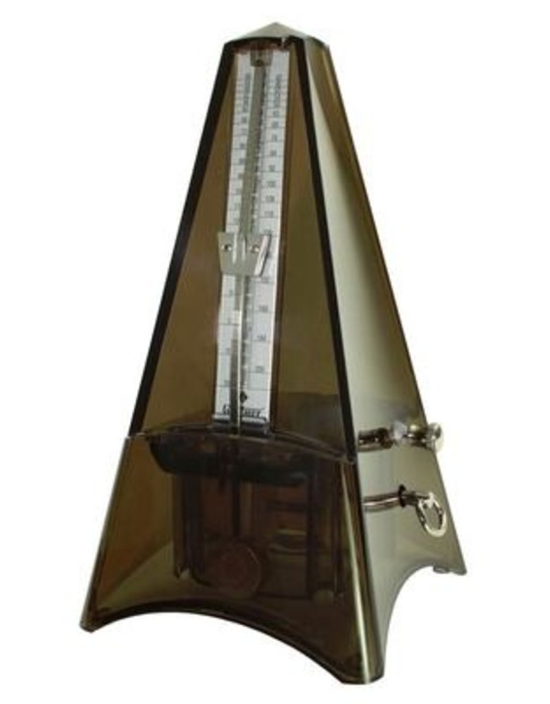 Wittner Wittner Maelzel Tower Line metronome  transparent smoke tinted