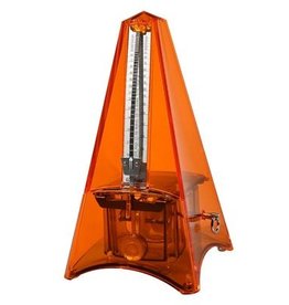 Wittner Wittner Maelzel Tower Line metronome transparent orange