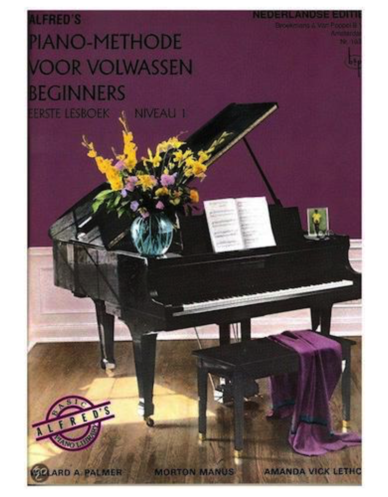 Alfred's Piano Methode 1 voor volwassen beginners met cd