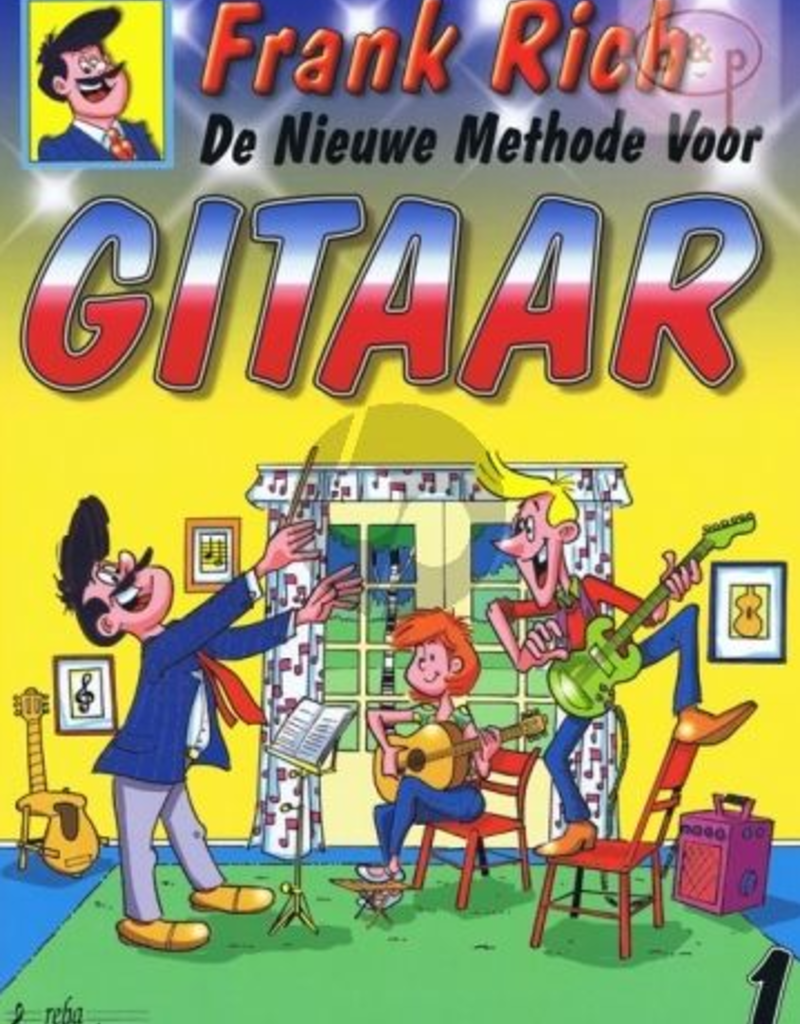 hal leonard Frank Rich nieuwe methode voor gitaar deel 1