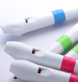 Nuvo Nuvo sopraan blokfluit wit/roze