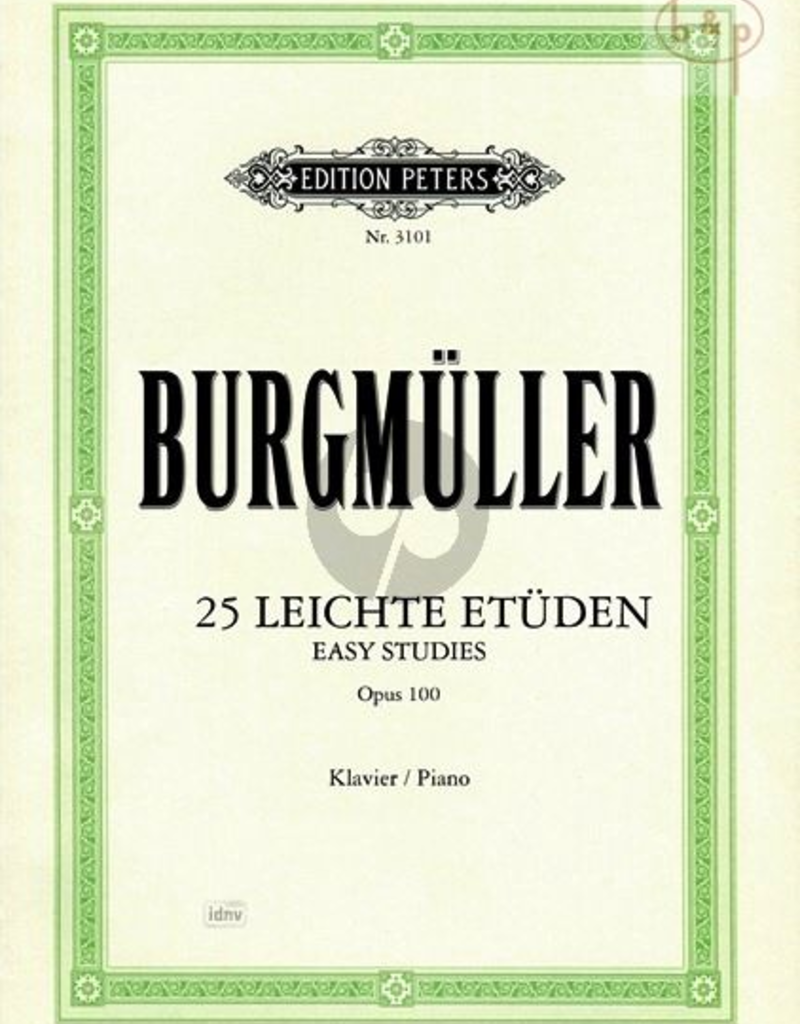 Burgmuller 25 lichte etuden