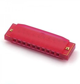 Hohner mondharp translucent red