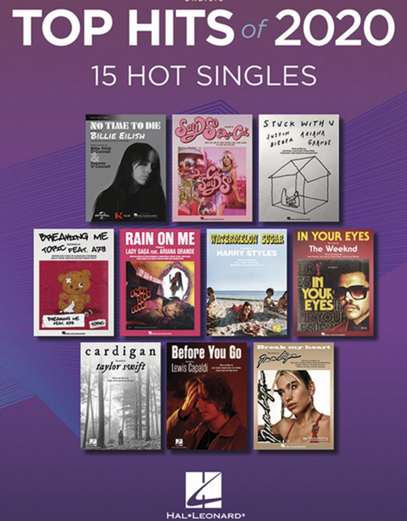 Top hits 2020 voor ukulele