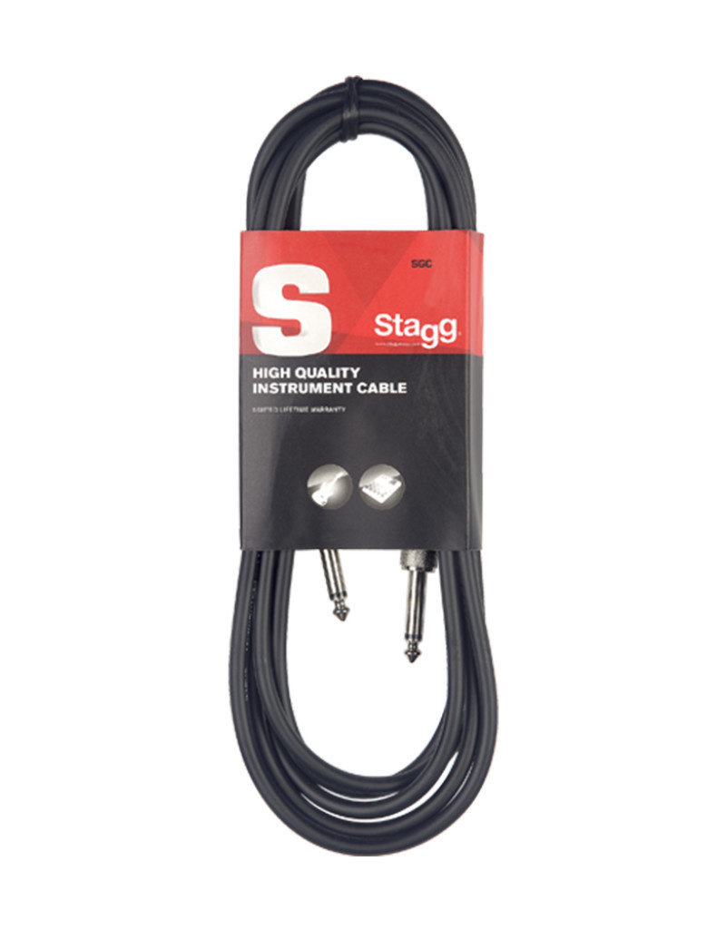 Stagg kabel jack recht/recht 1,5 meter