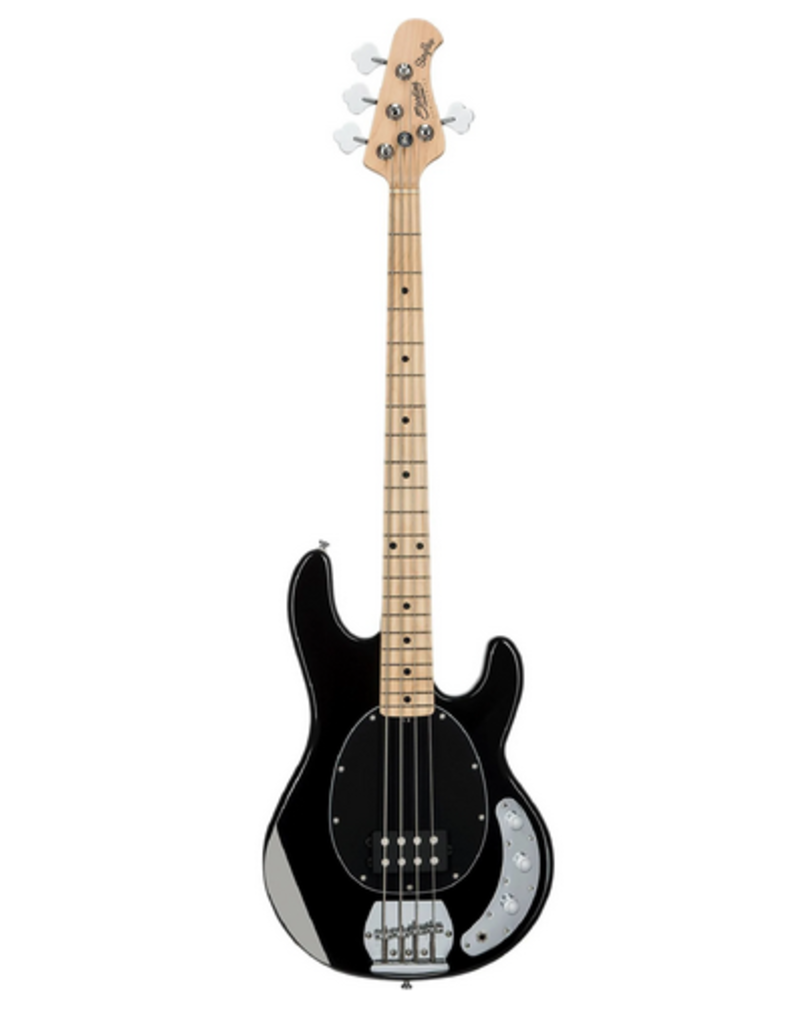Sterling Sterling StingRay 4 basgitaar zwart met maple neck