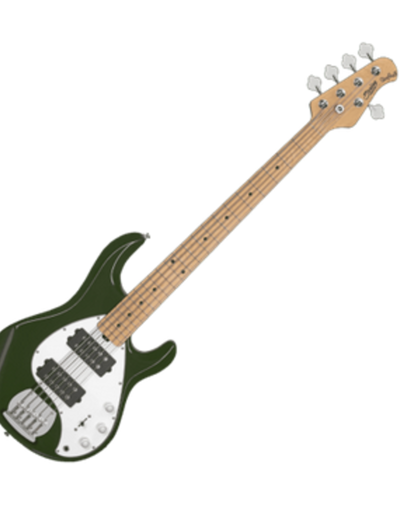 Sterling Sterling Stingray 5 basgitaar Olive green HH