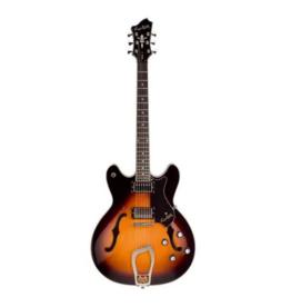 Hagstrom Hagstrom Viking Tobacco Sunburst elektrische gitaar