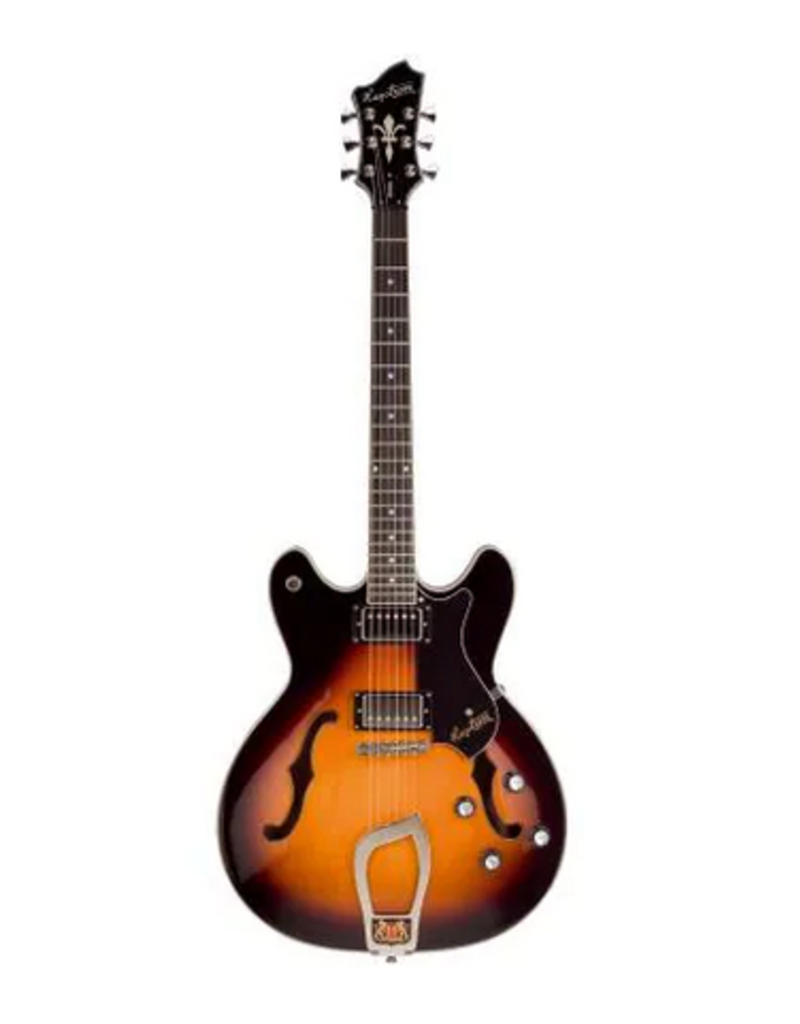 Hagstrom Hagstrom Viking Tobacco Sunburst elektrische gitaar