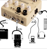 nux NUX Verdugo Series akoestische voorversterker met chorus en looper