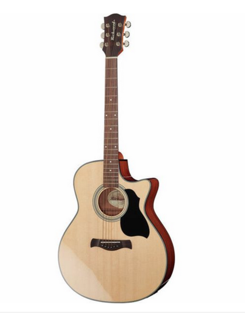 richwood Richwood G40-CE  solid spruce & mahogany, cutaway, Isys+, gloss finish