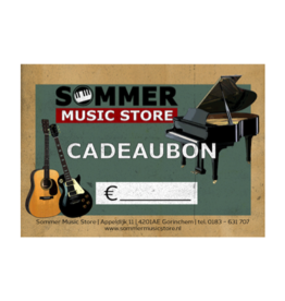 Sommer Music Cadeau  bon 5 EURO