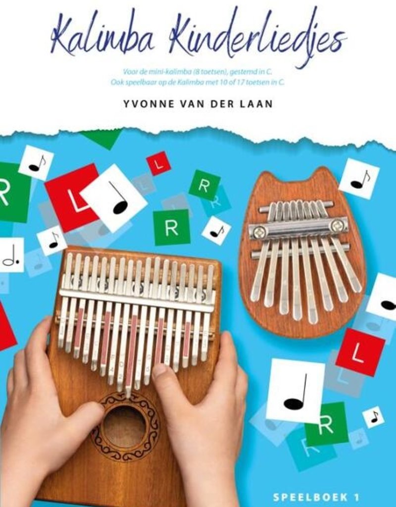 Yvonne van der Laan Kalimba kinderliedjes - Speelboek 1