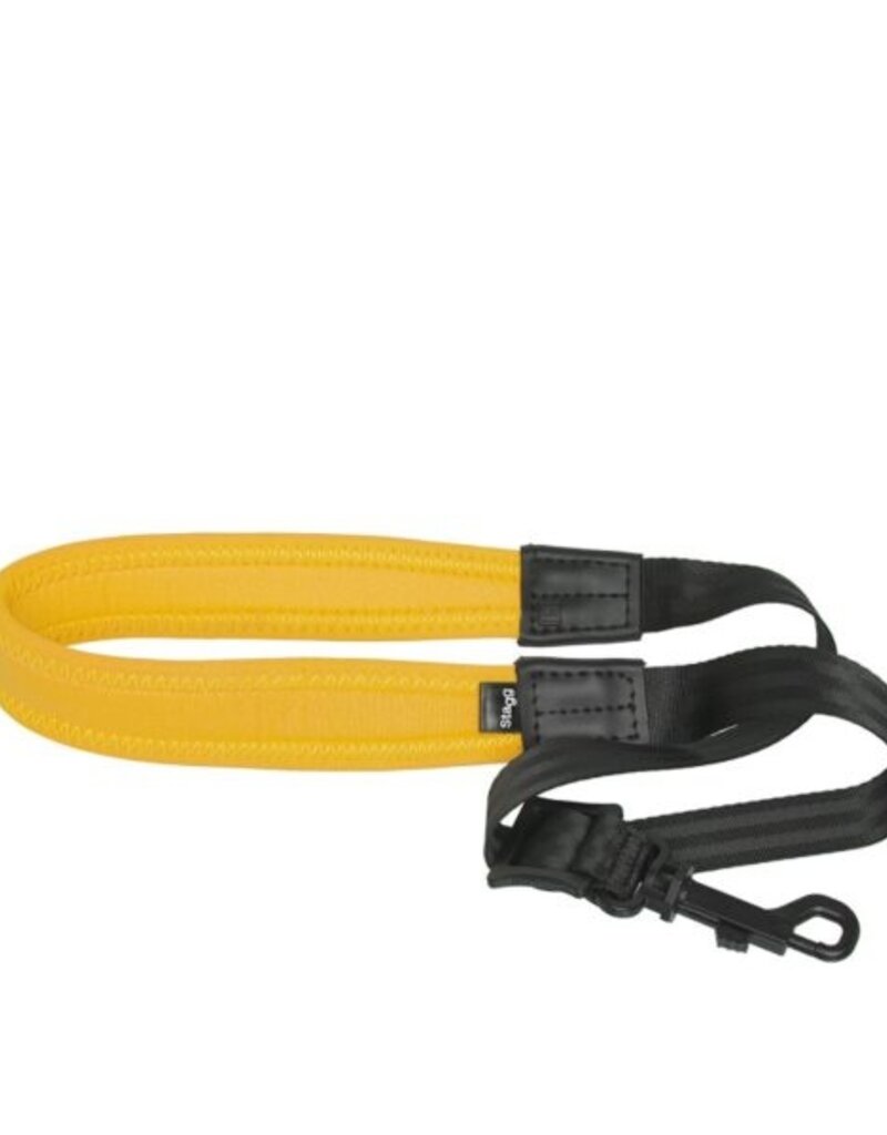 Stagg saxofoon strap Yellow