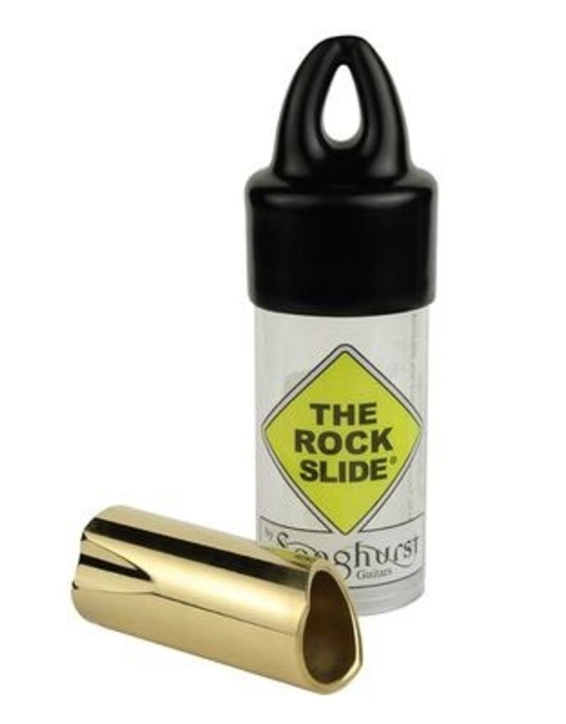 The Rock Slide polished brass slide size L (inside 21.0 - length 59.0mm)