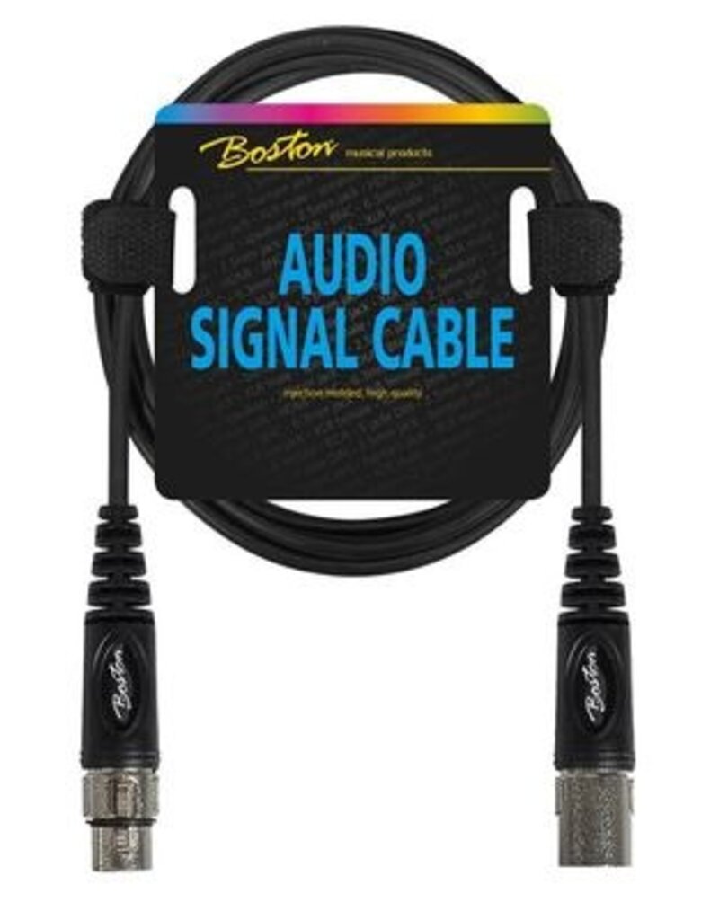 Boston Boston Audiosignaalkabel, XLR female naar XLR male, 75cm