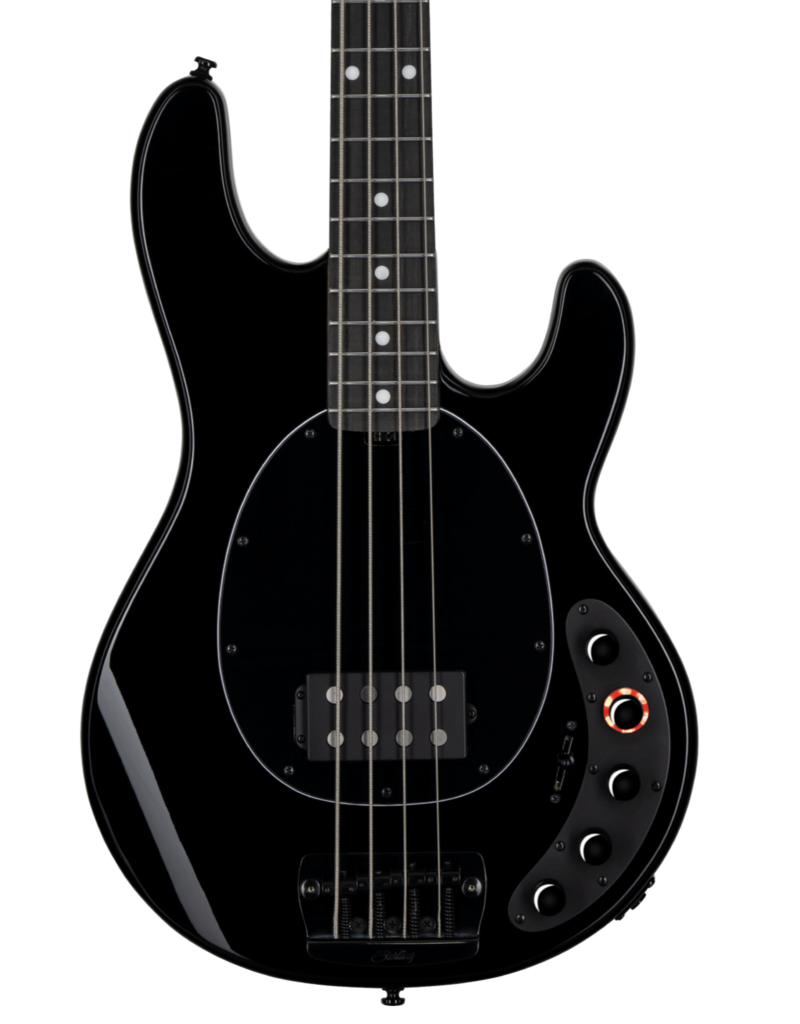 Sterling Sterling (by Music Man) DarkRay Basgitaar Black Ebony incl gig bag