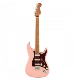 Fender Player Stratocaster HSS Shell Pink Roasted Maple Neck Limited Edition elektrische gitaar