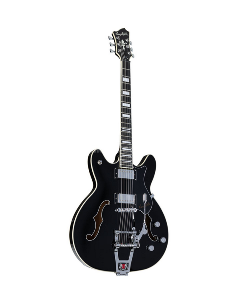 Hagstrom Tremar Viking Deluxe Black gloss