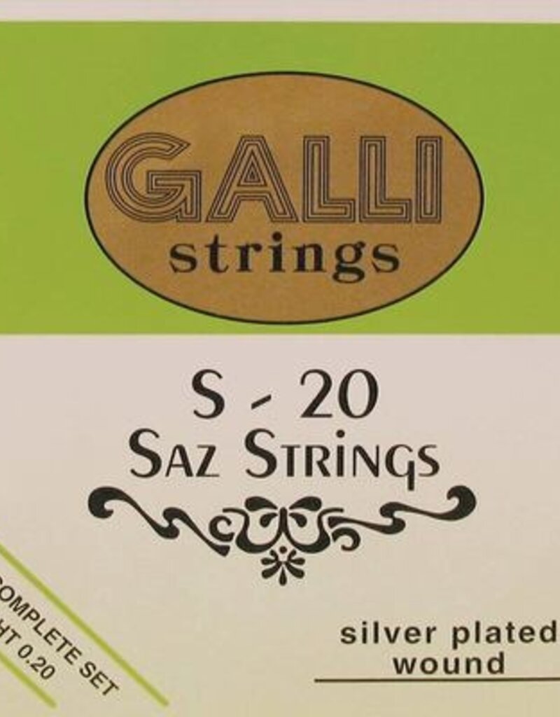 Galli Galli Saz snaren set S-20