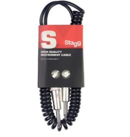 Stagg krulsnoer jack-jack 6m