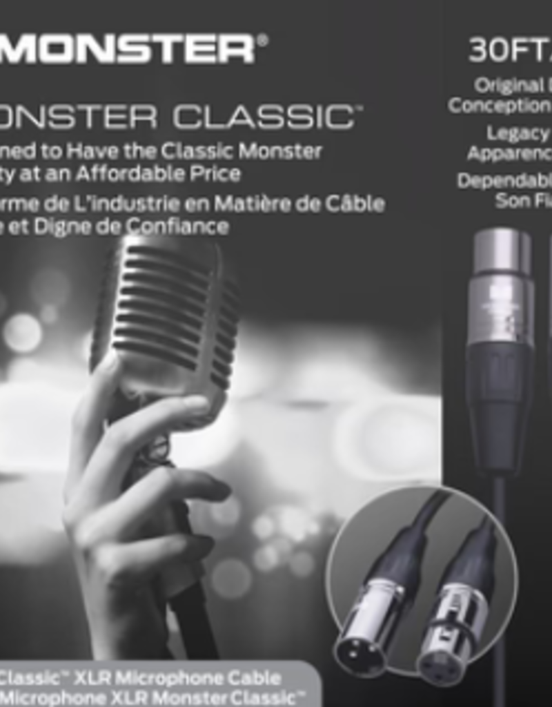 Monster Classic microphone cable 9 meter
