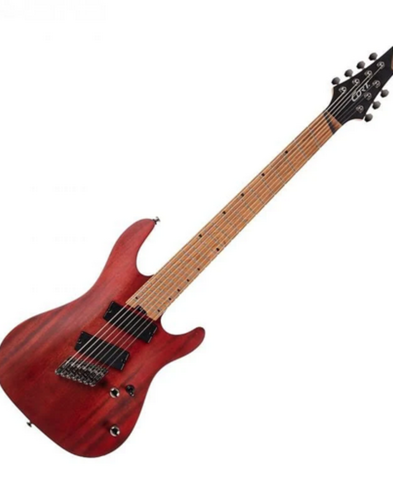 Cort Cort KX307MS Multi Scale Open Pore Mahogany  7-snarige elektrische gitaar