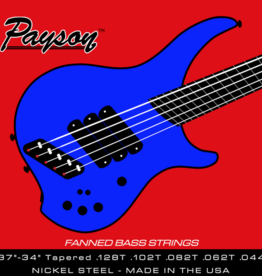 Payson Payson Fanned Fret Multi-Scale Nickel Steel 5 Strings Bass Set