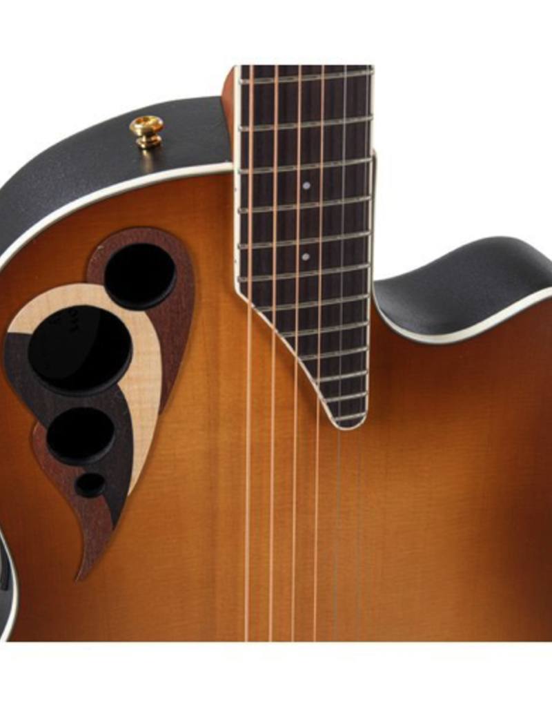 Ovation Ovation Celebrity Elite Deluxe CDX40-PB-G Peach Burst Satin