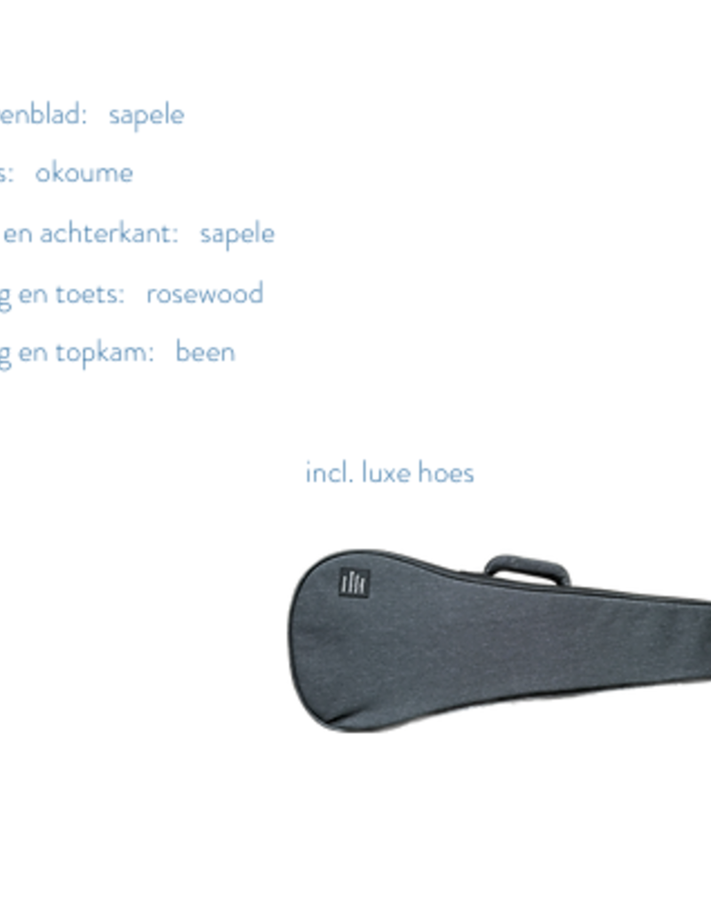 Tom TOM S-1 concert ukulele mahonie