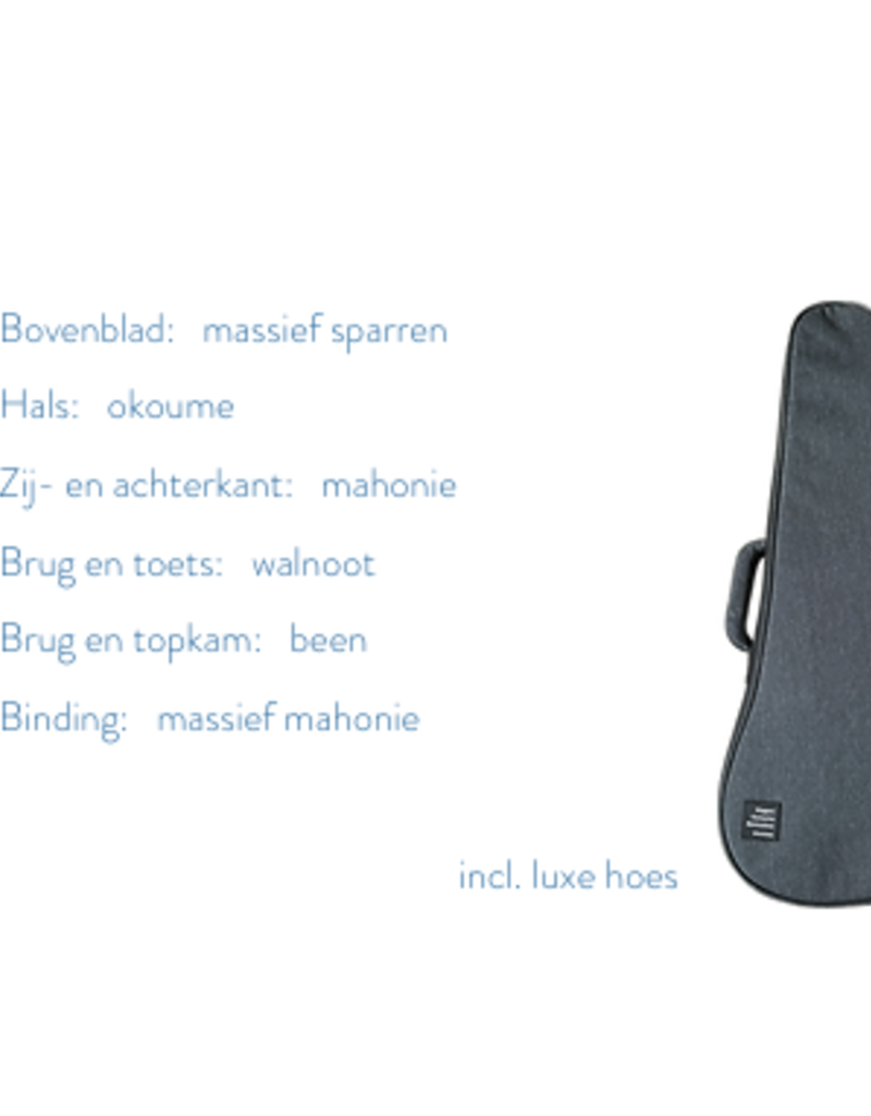 Tom TOM Concert ukulele 280