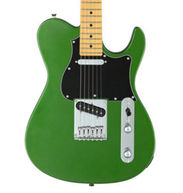 FGN FGN Guitars Boundary TL  Hyla Green Metallic met gigbag