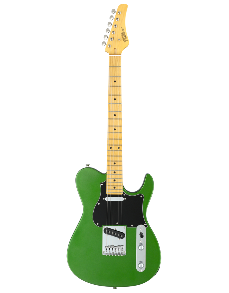 FGN FGN Guitars Boundary TL  Hyla Green Metallic met gigbag