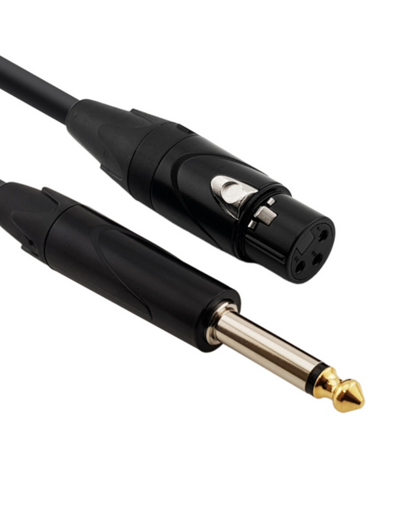 Red's music cable Red's cable MC1210BX Standard  Microphone XLR/Jack  1 meter