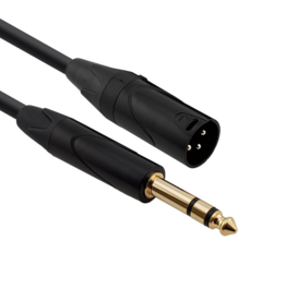 Red's music cable Red's cable MC1530BX Standard Microphone XLR male/Jack stereo 3 meter